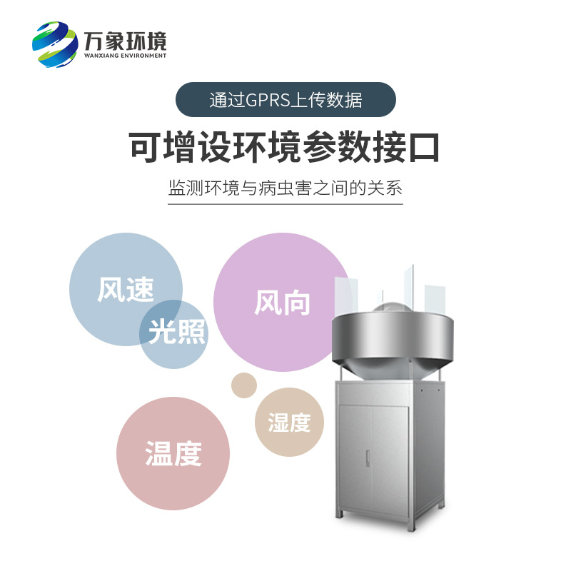 高空蟲情測報燈，專治草地貪夜蛾這種遷飛性害蟲！